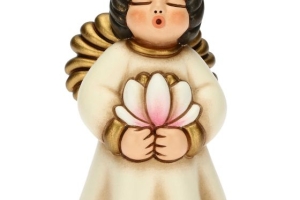 Angelo custode con fiore di loto Thun